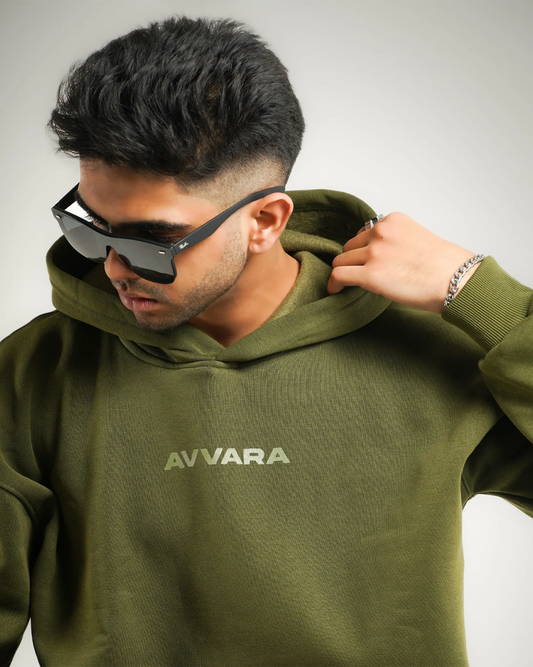 AVVARA Essential Hoodie - Maverick Green