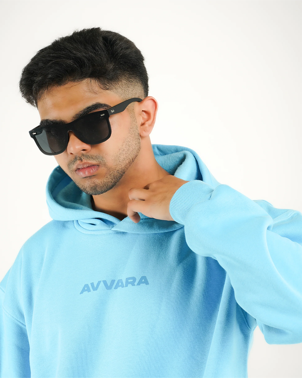 AVVARA Skyline Blue Hoodie