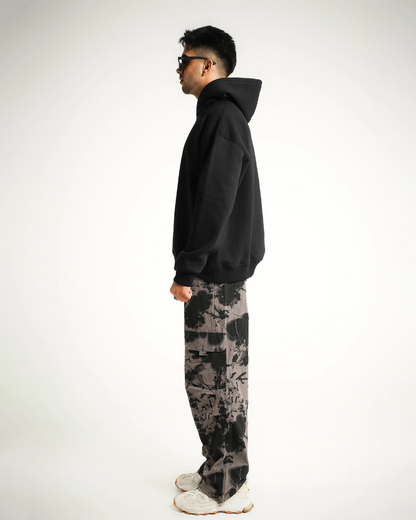 AVVARA Phantom Black Hoodie - Side View