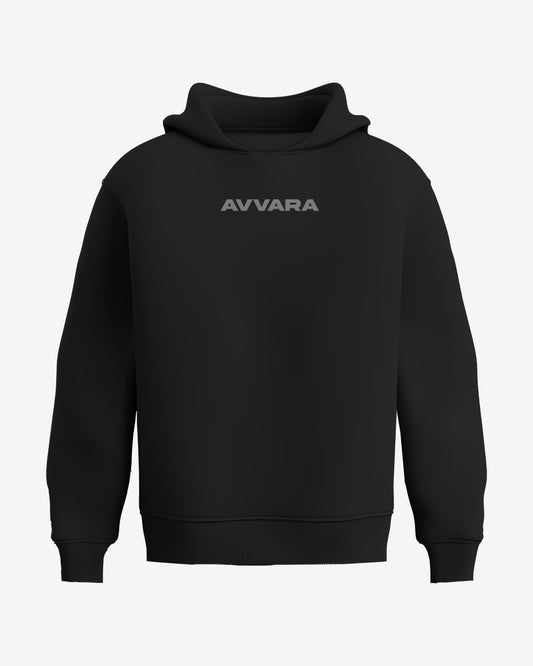 AVVARA Essential Hoodie - Phantom Black