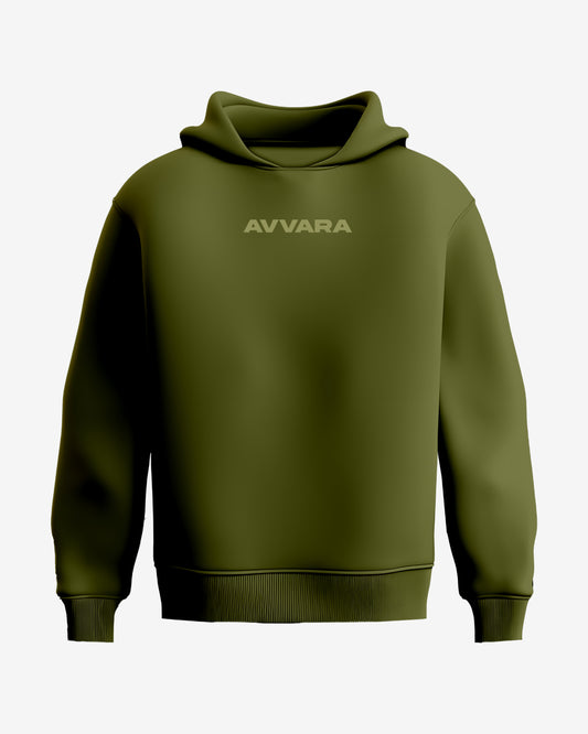 AVVARA Essential Hoodie - Majestic Olive