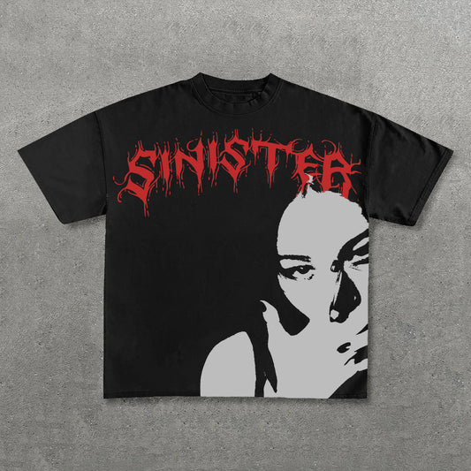 SINISTER - Boxy Oversized T-Shirt